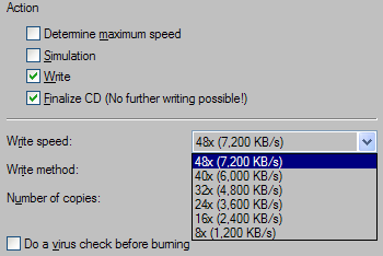 CD-R speed options, cd-r media, buy